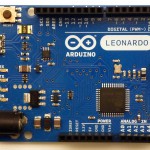 Arduino Leonardo board top view