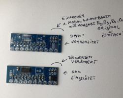LED Chaser - SMD Bauteile löten
